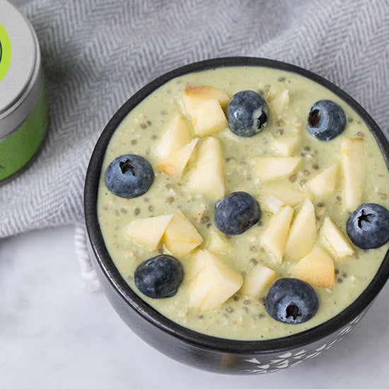 Havermout Matcha ontbijt recept