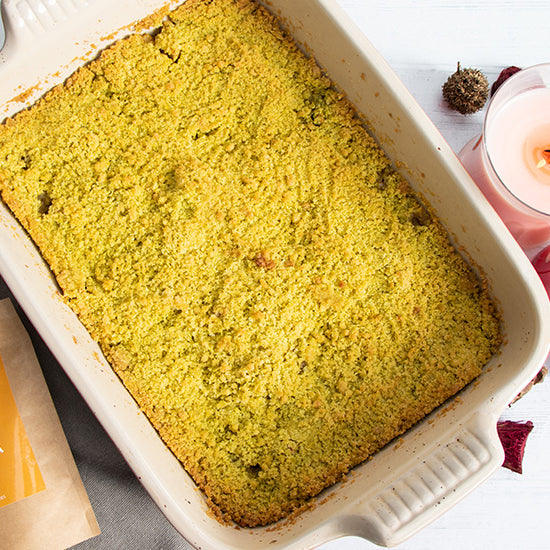 Apple crumble met kaneel recept