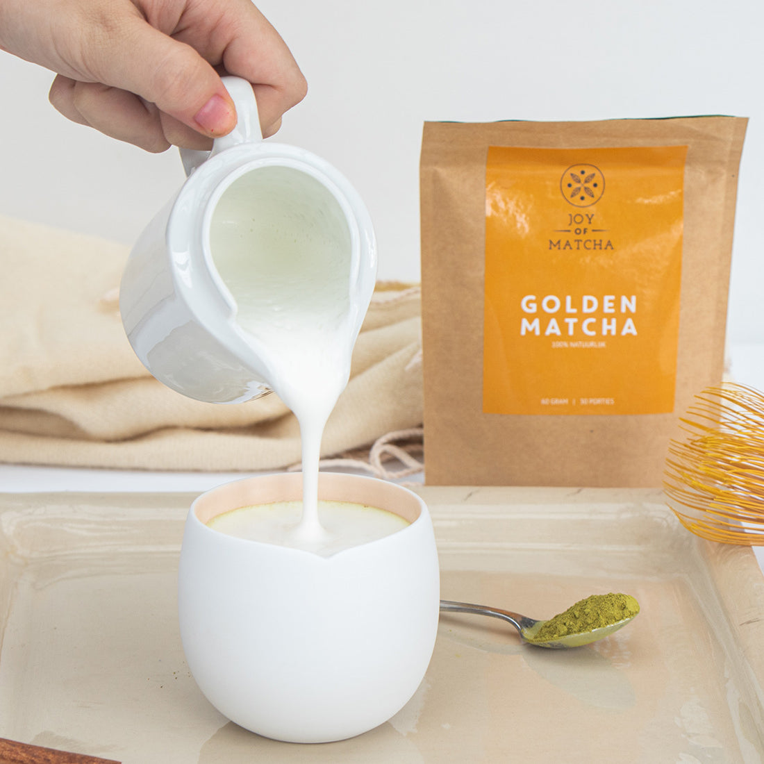 kurkuma latte - golden latte recept