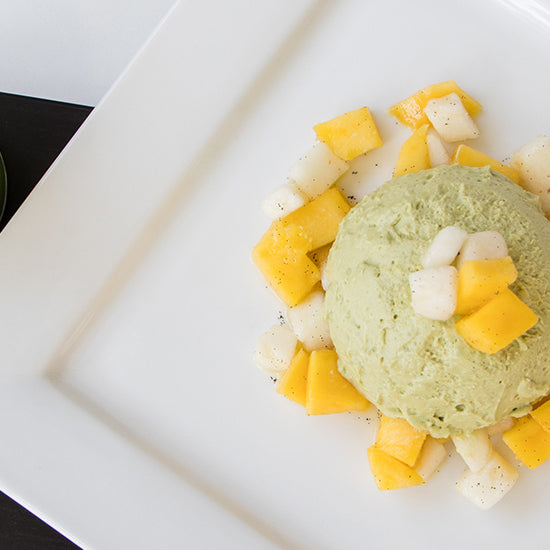 Matcha bavarois recept