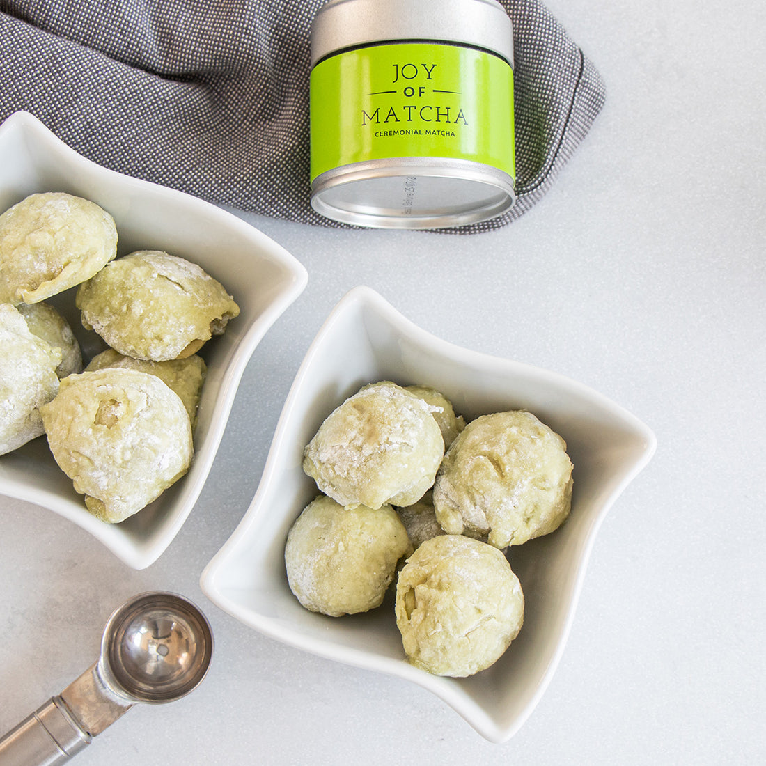 Matcha mochi ijsballetjes recept