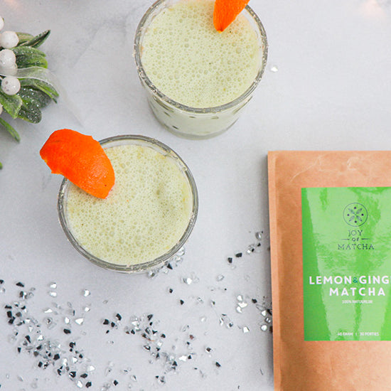 matcha margarita met kokosnoot