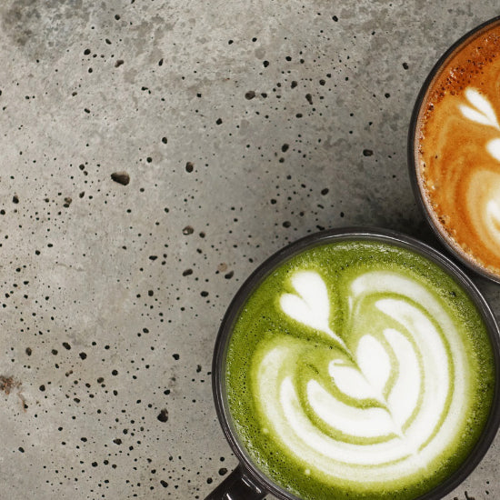 Matcha vs Koffie