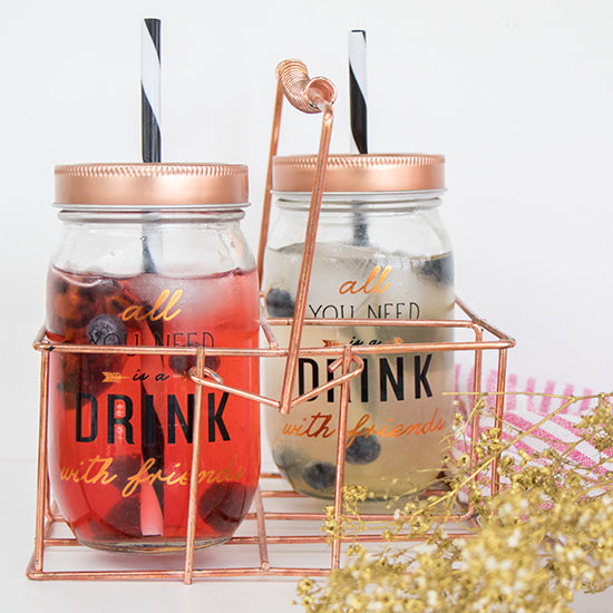 Zelfgemaakte, gezonde ice tea