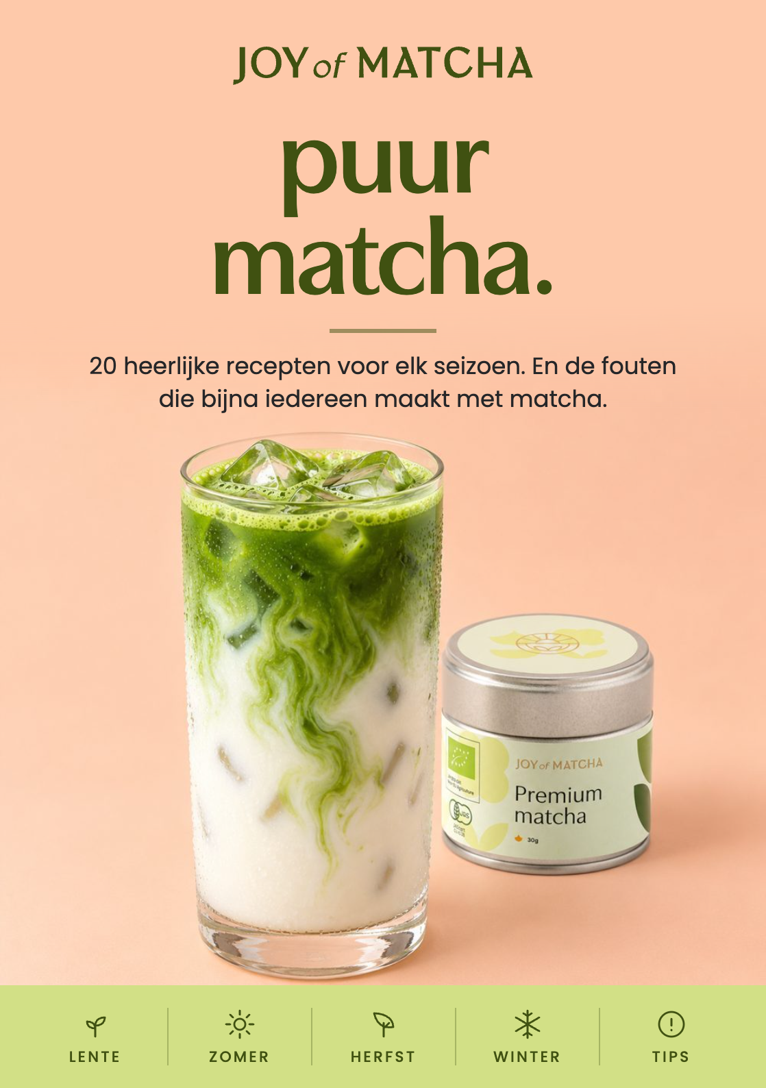 Puur matcha receptenboek