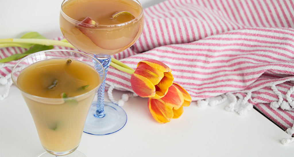 Gezond dessert - gelatinepudding met groene thee