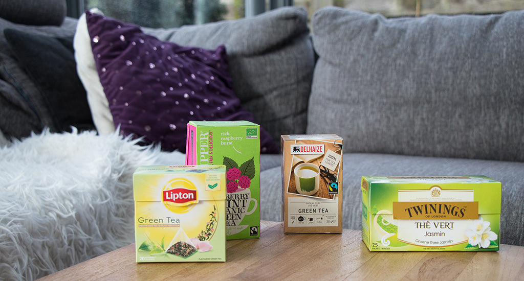 Groene thee uit de supermarkt