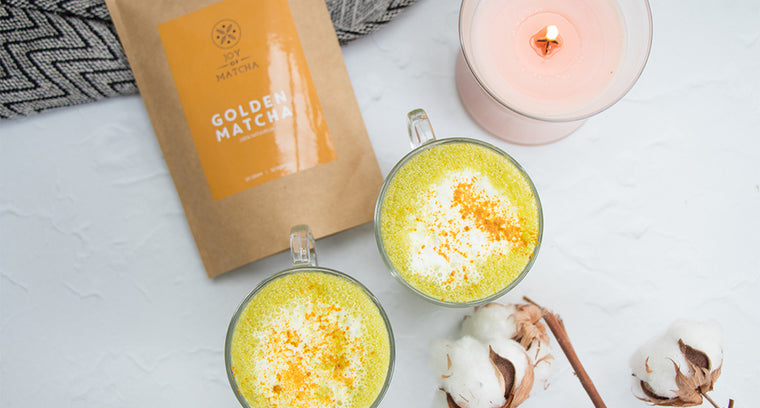 Kurkuma latte, golden milk recept