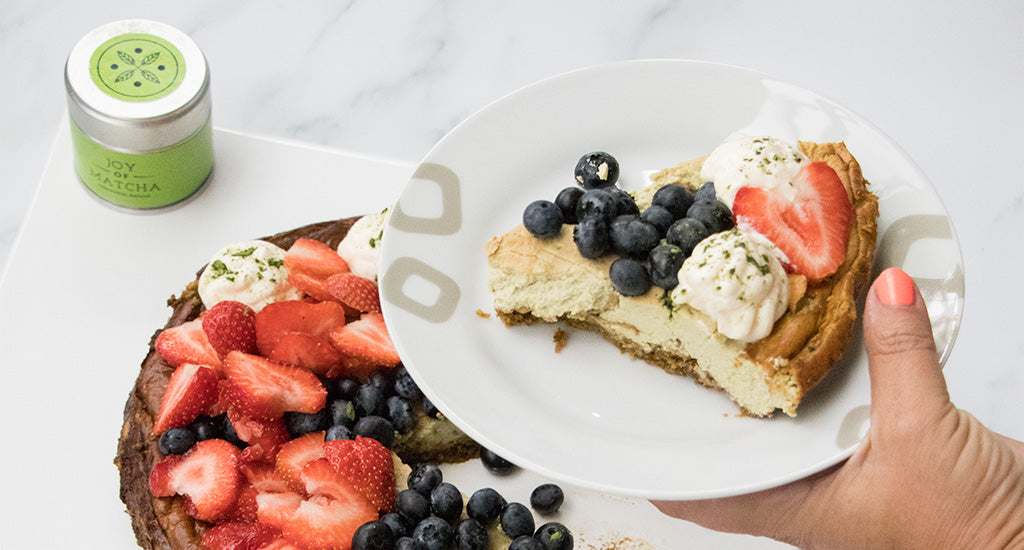 Matcha cheesecake keto recept