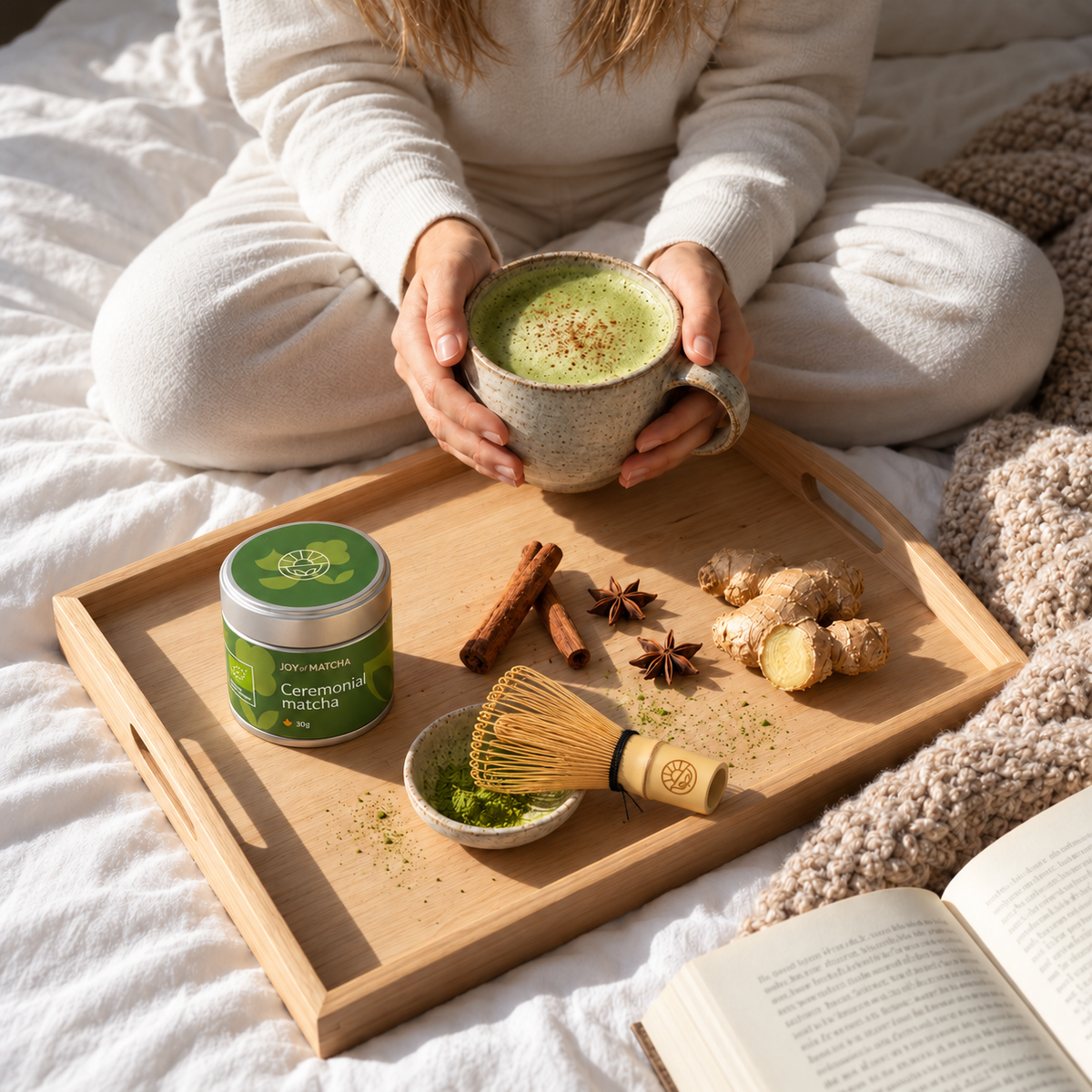 Ceremonial Matcha BIO · receptenboek actie